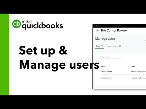 Set Up and Manage Users in QuickBooks Online